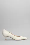 Stuart Weitzman Stuart Power 50 Pumps In White