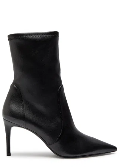 STUART WEITZMAN STUART WEITZMAN STUART POWER 75 LEATHER MID-CALF BOOTS