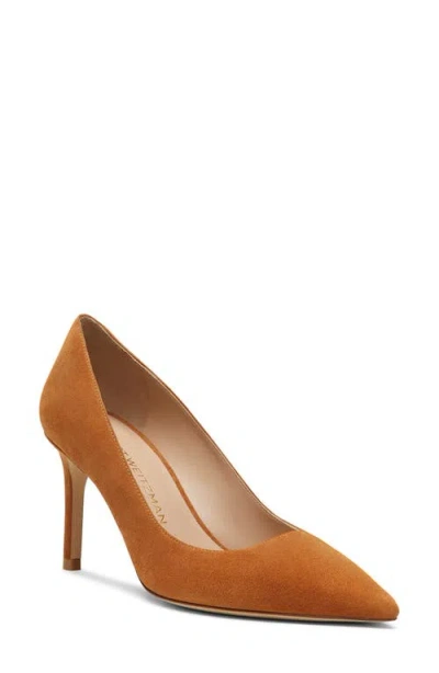 STUART WEITZMAN STUART WEITZMAN 'STUART POWER 75 POINTED TOE PUMP