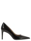 Stuart Weitzman Stuart Power 85 - Leather Pumps In Black