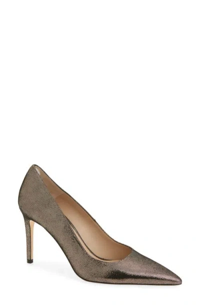 Stuart Weitzman Stuart Power 85 Pump In Gray