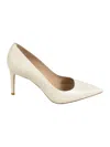 Stuart Weitzman Stuart Power 85 Pumps In Cream