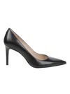 Stuart Weitzman Stuart Power 85 Stiletto Pumps In Black