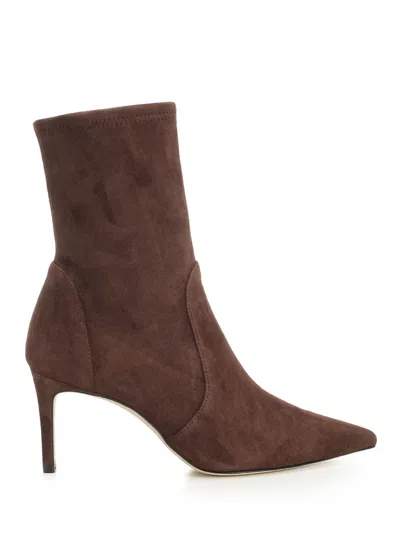 Stuart Weitzman Stuart Power Bootie 75 Boots Brown