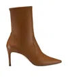 Stuart Weitzman Stuart Power Ankle Boots In Brown
