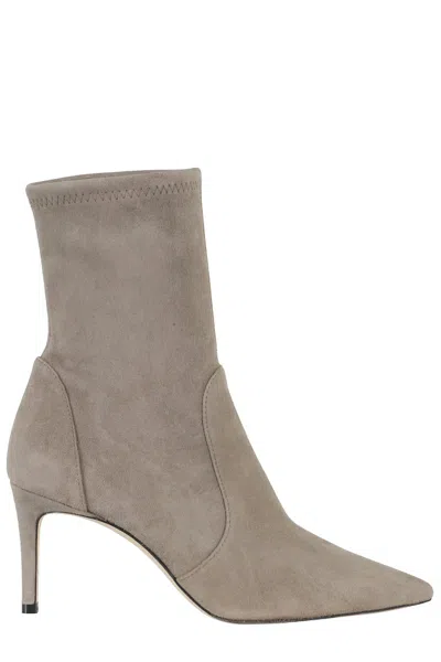 Stuart Weitzman Stuart Power Bootie In Neutral