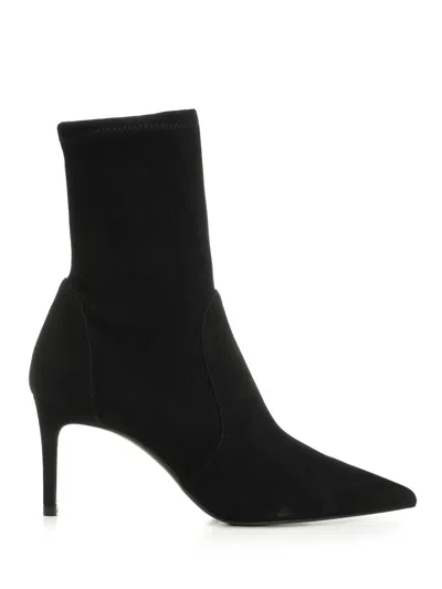 STUART WEITZMAN STUART POWER BOOTS BLACK