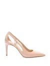 Stuart Weitzman Stuart Power Cutout Pointed Pump In Multi