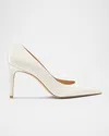 Stuart Weitzman Stuart Power Pumps 85mm Cream In Cream