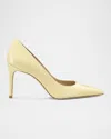 Stuart Weitzman Stuart Power 85 Pump In Lemon Chiffon