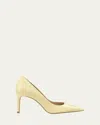Stuart Weitzman Stuart Power 85 Pump In Lemon Chiffon