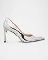 Stuart Weitzman Stuart Power Pumps In Silver