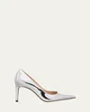 Stuart Weitzman Stuart Power Pumps In Silver