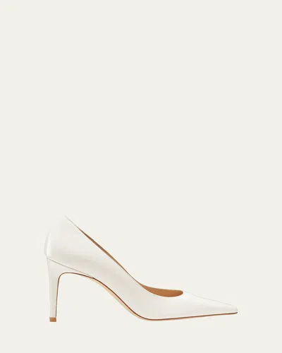 Stuart Weitzman Stuart Power Pumps In White