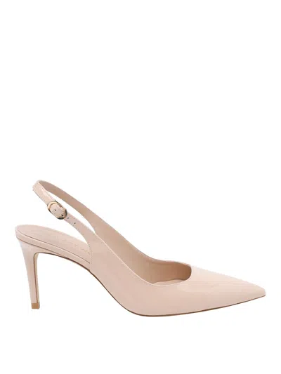 Stuart Weitzman Stuart Power Slingback In Brown
