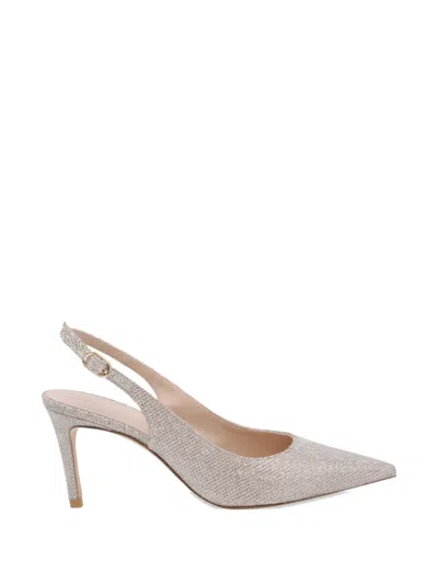 STUART WEITZMAN STUART POWER SLINGBACK POINTED TOE PUMPS
