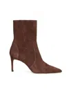 Stuart Weitzman Stuart Power Suede Ankle Boot In Animal Print