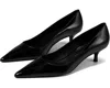 Stuart Weitzman Woman Pumps Black Size 7 Leather In Black