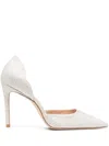 Stuart Weitzman Stuart Scallop D'orsay 100mm Pumps In Neutrals