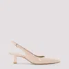 Stuart Weitzman Patent Leather Slingback Pumps With 5cm Heel In Multi