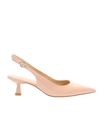 Stuart Weitzman Stuart Sculpt Slingback 50 In Pink