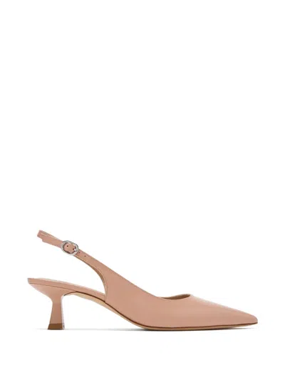 Stuart Weitzman Stuart Sculpt Slingback Pumps In Pink