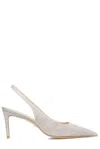 STUART WEITZMAN STUART SLINGBACK POINTED-TOE PUMPS