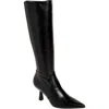 Stuart Weitzman Stuart Supersculpt Zip Boot 75 In Black