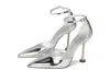 Stuart Weitzman Stuartini Pump 100 In Silver