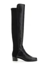 Stuart Weitzman Over The Knee Boots In Black