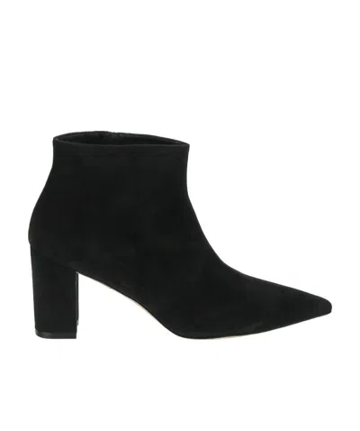 Stuart Weitzman Sue 75mm Suede Boots In Black