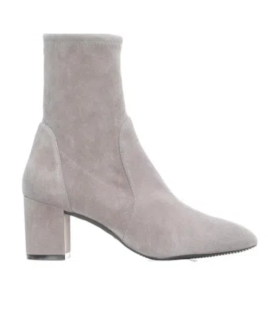 Stuart Weitzman Yuliana 60mm Ankle Boots In Gray