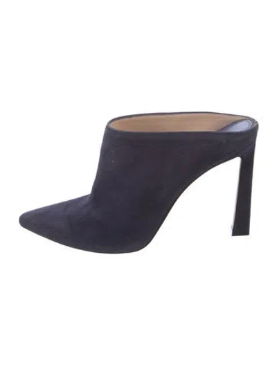 Pre-owned Stuart Weitzman Suede Boots In Blue