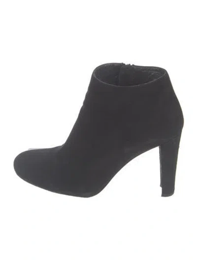 Pre-owned Stuart Weitzman Suede Boots In Blue