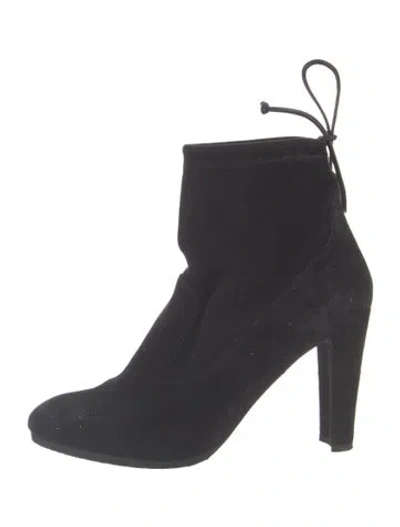 Pre-owned Stuart Weitzman Suede Boots In Blue
