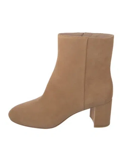 Pre-owned Stuart Weitzman Suede Boots In Brown