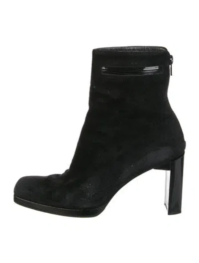 Pre-owned Stuart Weitzman Suede Boots In Multi