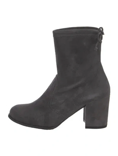 Pre-owned Stuart Weitzman Suede Boots In Multi