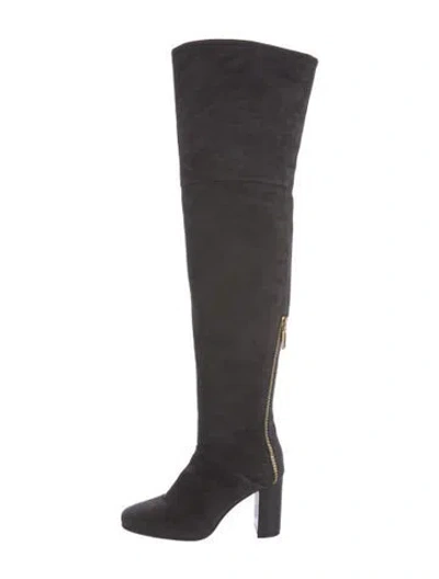 Pre-owned Stuart Weitzman Suede Boots In Multi