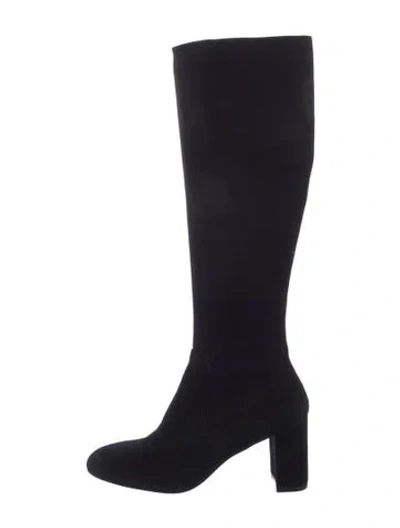 Pre-owned Stuart Weitzman Suede Boots In Multi