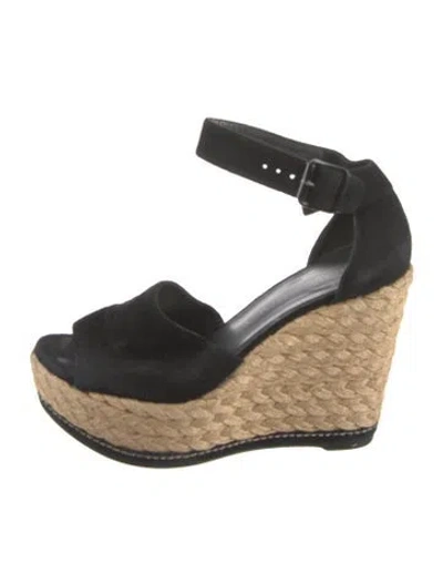 Pre-owned Stuart Weitzman Suede Espadrilles