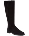 Stuart Weitzman 5050 Lift Leather Knee-high Boot In Black