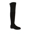 Stuart Weitzman Over-the-knee Boots With Luxurious Suede Finish And Elegant Design In Black