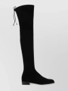 Stuart Weitzman Over-the-knee Boots With Luxurious Suede Finish And Elegant Design In Black