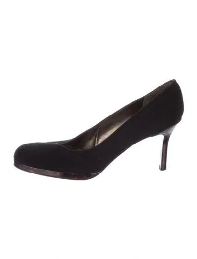 Pre-owned Stuart Weitzman Suede Pumps In Blue