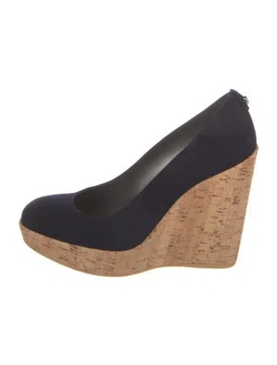Pre-owned Stuart Weitzman Suede Pumps In Blue
