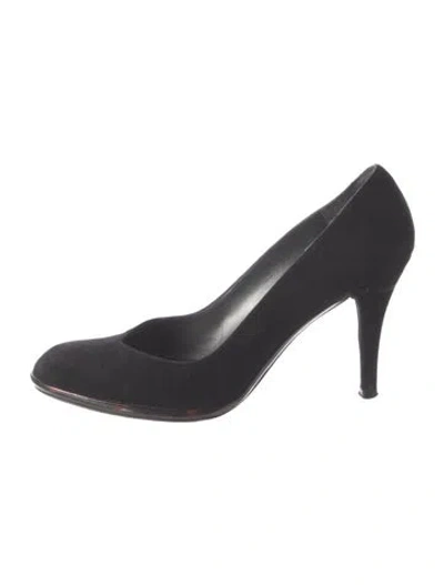 Pre-owned Stuart Weitzman Suede Pumps In Blue