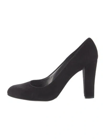 Pre-owned Stuart Weitzman Suede Pumps In Blue