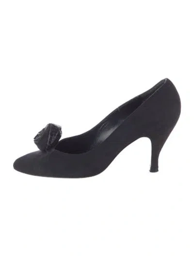 Pre-owned Stuart Weitzman Suede Pumps In Blue