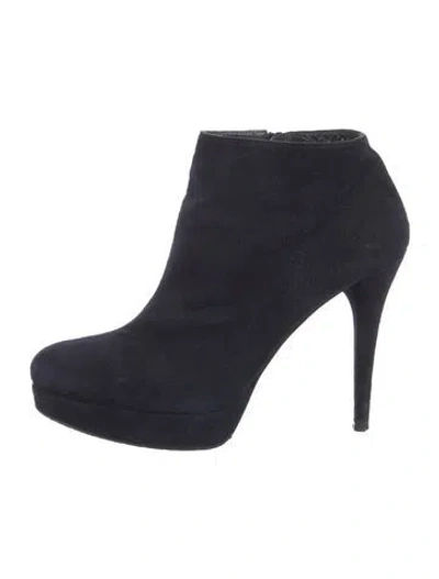Pre-owned Stuart Weitzman Suede Pumps In Blue